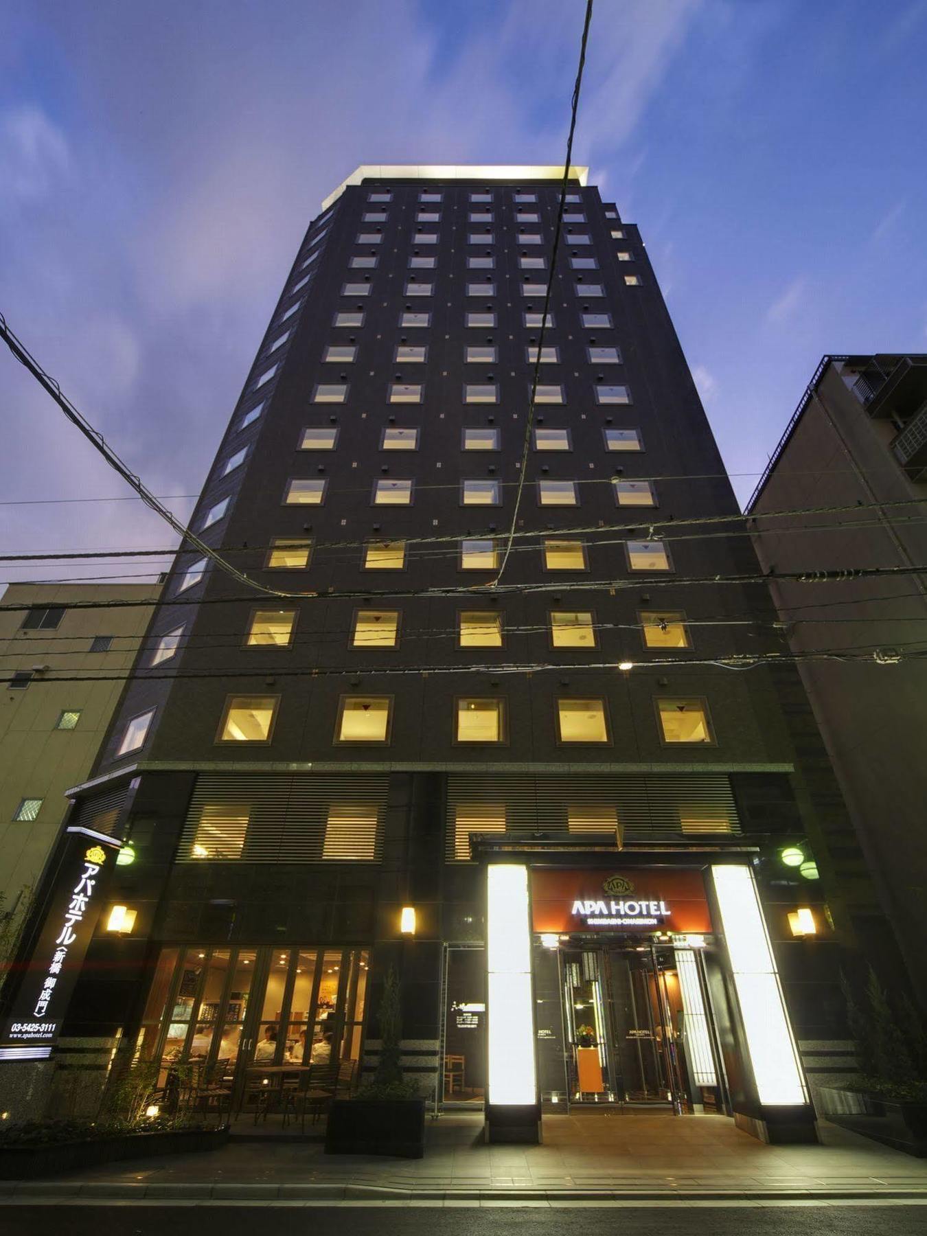 Apa Hotel Shimbashi Onarimon Tokyo Eksteriør billede