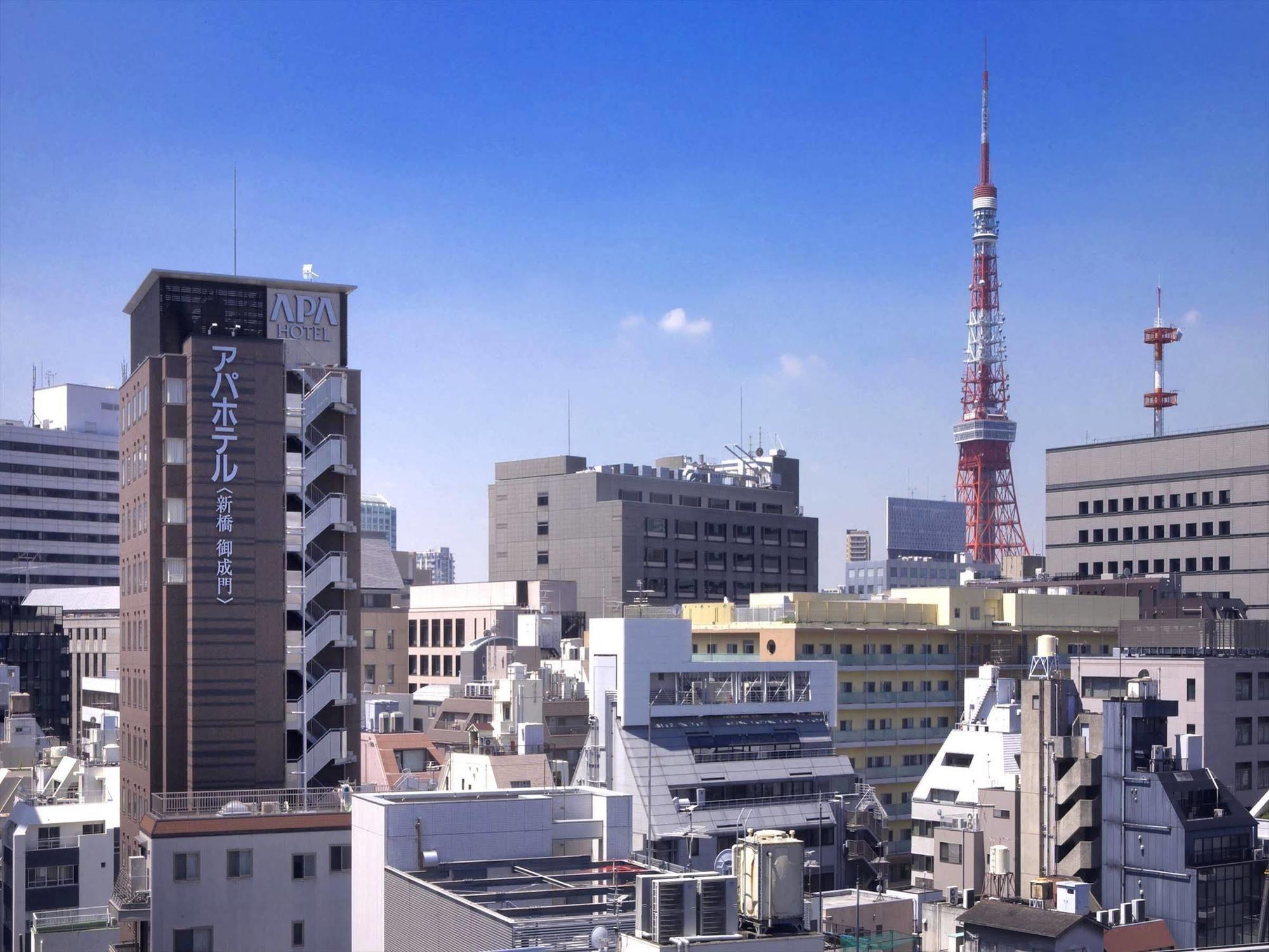Apa Hotel Shimbashi Onarimon Tokyo Eksteriør billede